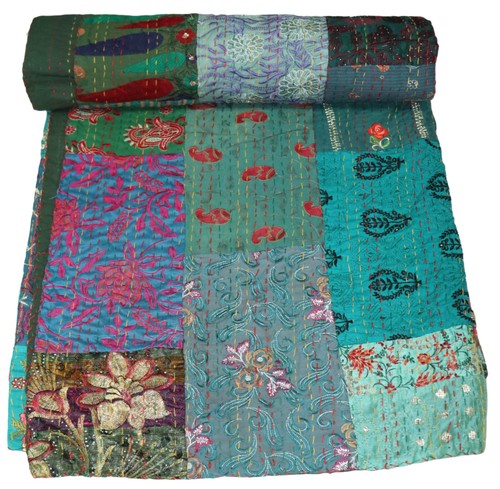 Trapunta kantha cotone - cotone, vintage