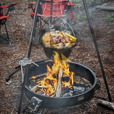 Trepiedi con pentola 10 L per