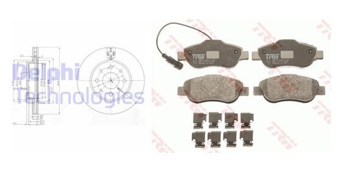 Kit piatti pasticche freno - piatti,