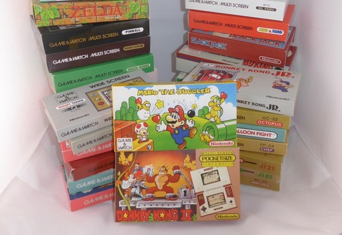 Nintendo game watch - nintendo, scatola