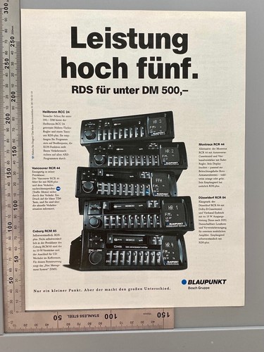 Autoradio blaupunkt rds coburg - rds,