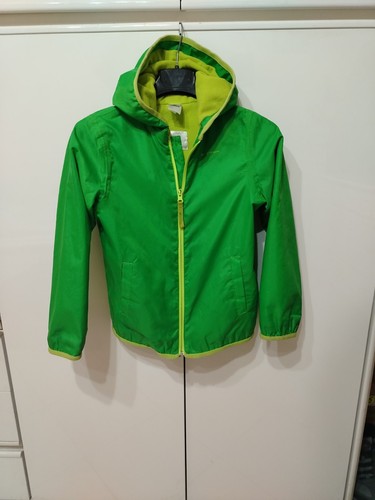 Giacca vento verde bambino - a,