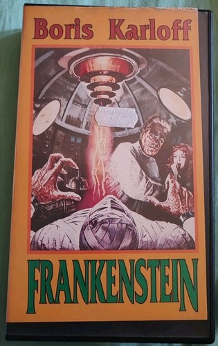 Vhs frankenstein 1970 con - 1970",