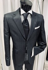 ABITO UOMO SPOSO  NERO T 50