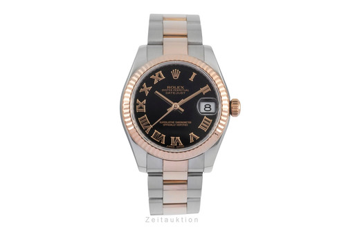 Rolex datejust black - 31, roman