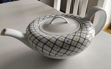 Richard Ginori Teiera Porcellana Modello Giovanni Gariboldi "La Luce" Rara!! 