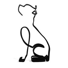 Statua cane minimalista