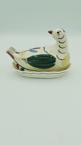 Piatto burro colomba - colomba, ceramica