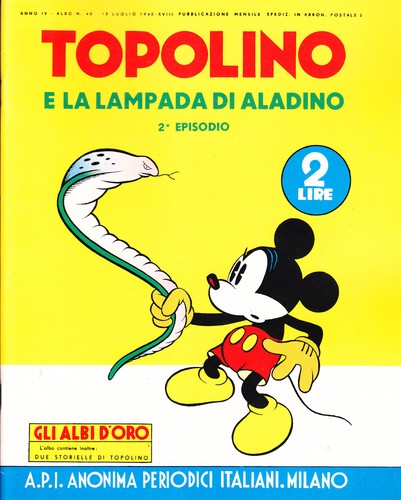 Topolino lampada di - topolino,