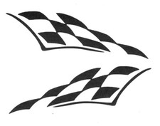 Racing stripes, left + right