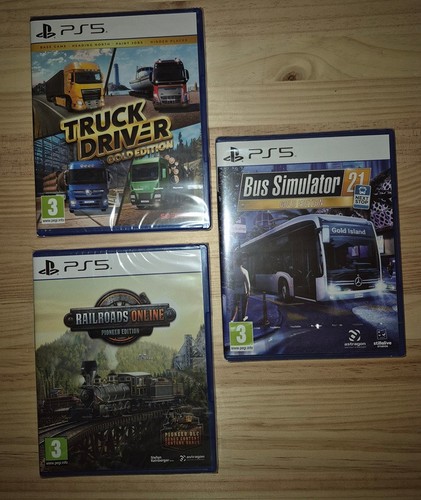 Lot jeux ps5 railroads - jeux,
