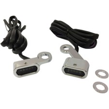 Frecce Sportster Cromate Led Fumè Harley Davidson 883 Custom Seventy Two Low HD