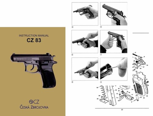 Manuale pistola ceca - cz-83,