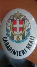 Stemma Carabinieri  Reali in porcellana