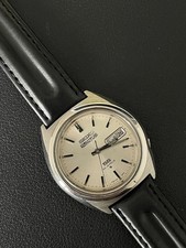 Seiko 5 Actus SS 6106 7520 day date 36mm orologio vintage 1970