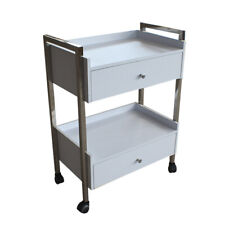 CARRELLO ESTETISTA PARRUCCHIERE ESTETICA PORTAOGGETTI LEGNO MASSAGGI SCORREVOLE