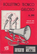 Bollettino Tecnico GELOSO - N° 84 - Primavera 1962