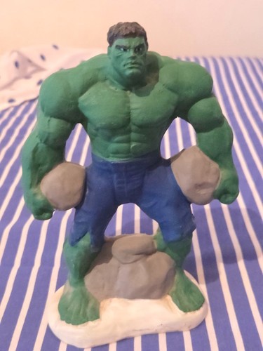 Handmade terracotta hulk - handmade,