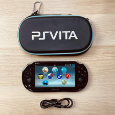 Sony PSVita Slim PCH-2004 Nera + Custodia - Buone condizioni Funzionante