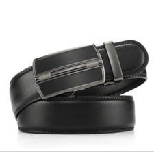 Cintura elegante uomo nera