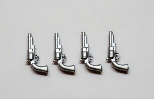 Pistola revolver argento - pistola,