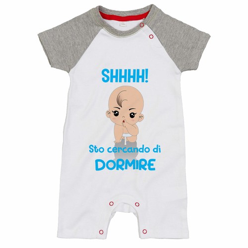Pagliaccetto neonato shhhh sto