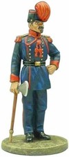 Fireman Turin Italy 1875 - DelPrado Firefighters of the World 1:32 - BOM047