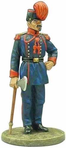 Pompiere torino italia 1875 - torino,