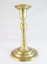 ANTICO CANDELIERE FINE '800 1800 LUME LANTERNA PORTACANDELA CANDELABRO G13