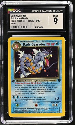 Dark gyarados holo - gyarados, 8/82