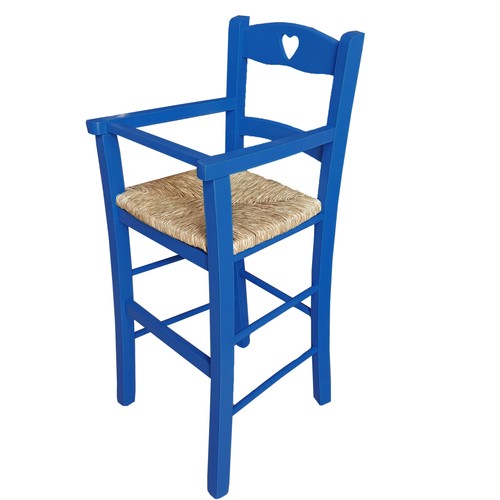 Seggiolone bimbo laccato - , blu