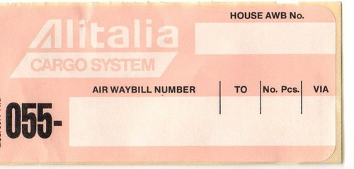 Alitalia air cargo system - air,