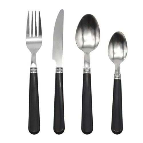 Set posate acciaio inox - posate,