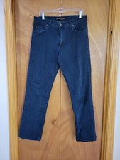 VITAMINA JEANS DONNA BLU DENIM taglia 50 US taglia XL o 14 cucitura 29" denim italiano