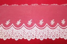 Pizzo merletto tulle di cotone