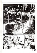 Mister No - Black lagoon - p.78 - Di Vitto - Tavola Originale  - 2006