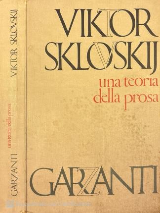 Una teoria della prosa - , di
