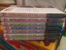 Lotto 7 Volumi Manga Promised Neverland - Numeri Da 1 A 7