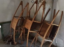Scaldaletto in legno "Prete"