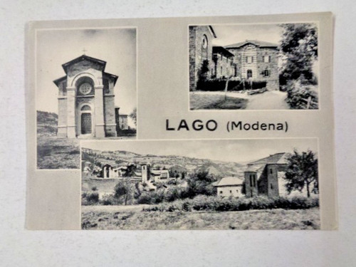 Lago cartolina f to - (modena),