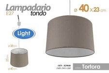 LAMPADARIO SOFFITTO TORTORA