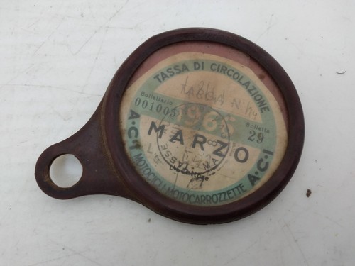 Vespa porta bollo - porta,