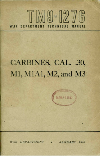 111 pagine 1947 carabina - 111, .30