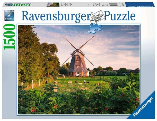 Puzzle 1500 pezzi mulino - pezzi, a