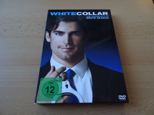 Dvd box white collar - collar,