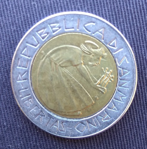 Vendo 500 lire bimetallica - vendo,