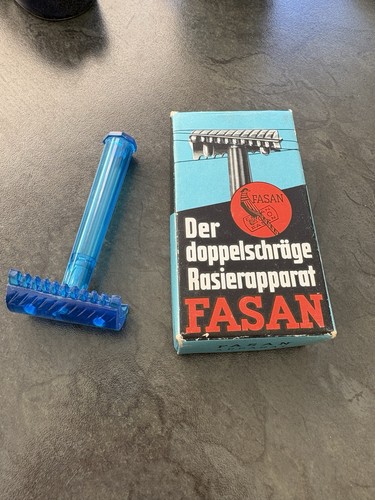 Rasoio sicurezza fasan blue - fasan,