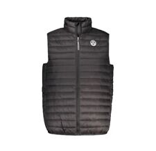 NORTH SAILS Giubbotto Smanicato New Nero Logo Uomo Tg XL
