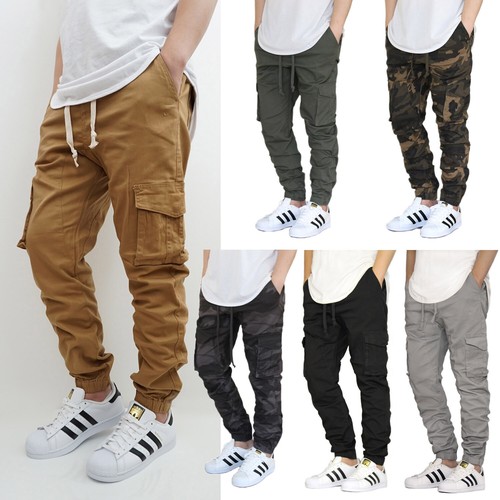 Pantalone jogger uomo cargo - jogger,