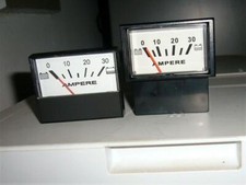 KIT 2 AMPEROMETRI AMPEROMETRO 30A  TELWIN ORIGINALE CARICABATTERIE AVVIATORI